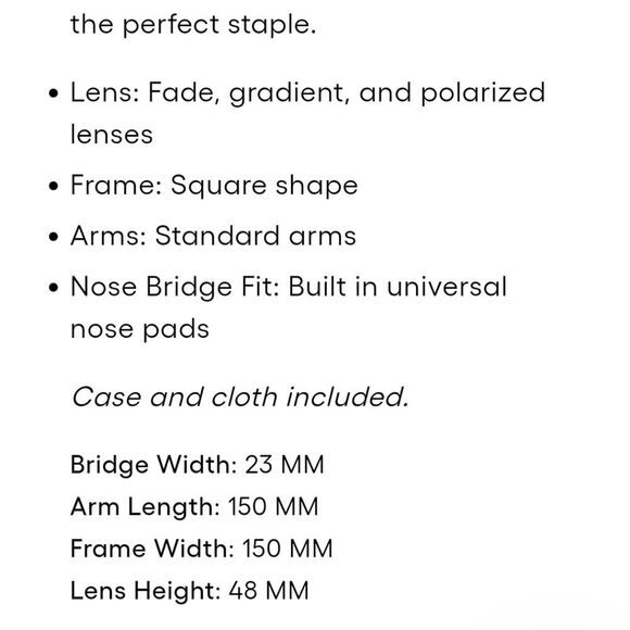 Quay Australia After Hours Polorized Sunglasses- Black Frame/Smoke Lenses - Picture 5 of 9